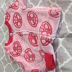 Girls fleece pajamas
